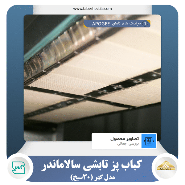 سرامیک کباب پز تابشی سالاماندر گهر 30 سیخ